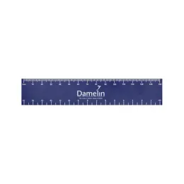 15cm Budget Ruler - Navy